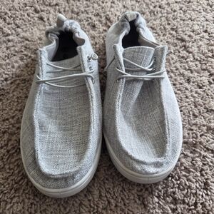 Sole Mates Canvas Casual Loafer Gray Womens Size 7